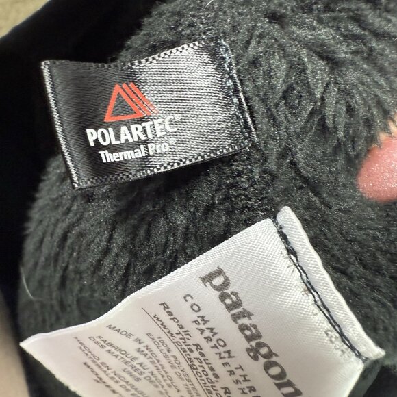 Patagonia Re-Tool Womens Size Small Snap-T Fleece Pullover Black - Picture 6 of 8